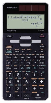 SHARP ELECTRONICS Sharp EL-W506T GY - Schulrechner - grau