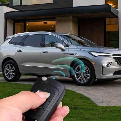 Xhorse XNBU01EN Wireless Remote Key For Buick Flip 4 Buttons For VVDI Key Tools - Picture 6 of 7