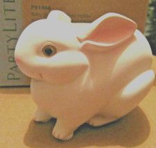 Neu! PartyLite Natures Love Teelichthalter Hasenbaby P91468 Ostern + Teelicht