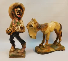 H.S. Andy Anderson "Tex & Old Paint" ● Chalkwear ● Vintage 1936 (Damaged)