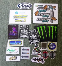 18x 2025 Isle of Man TT Stickers : MGP SR Nolan Majo Melbra Bushy Hudson Dafabet