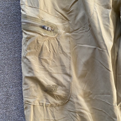New Balance All Motion Pockets Joggers Mens Running Pants Tan Beige Size Large - Picture 3 of 8