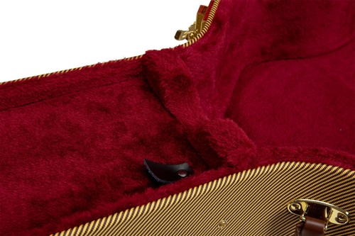 Crossrock Deluxe Super Jumbo & Similar Acoustic Guitar Arch Top Wood Guitar Case - Picture 10 of 33
