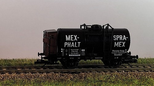 TT Kesselwagen MEX-Phalt/ SPRA-MEX DRG Ep.II Tillig 95774 | Zustand: Neu