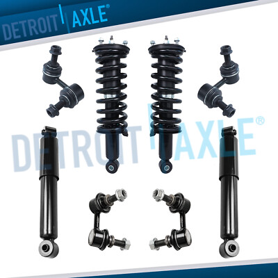 Front Struts Rear Shock Sway Bars for 2005 2006 2007 2008-2012 Nissan Pathfinder