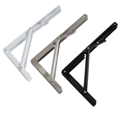 Klappkonsole Set Klappträger Stahl Winkelkonsole Konsole klappbar Caravan 60 kg - Bild 1 von 4