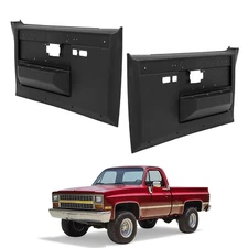 Front Door Panels LH & RH For 1981-1987 Chevy Trucks C/K Series C10