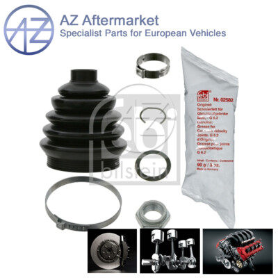Fits VW Golf Caddy Polo Scirocco Seat Ibiza AZ Front CV Joint Boot Set
