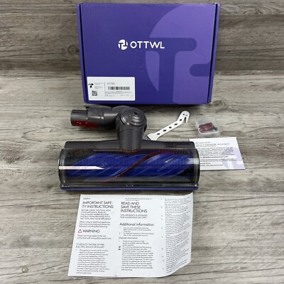 OTTWL Upgrade Anti-Tangle Replacement Vacuum Head Compatible with Dyson V7 V8