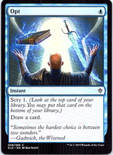 Opt Magic The Gathering Throne Of Eldraine Light Play