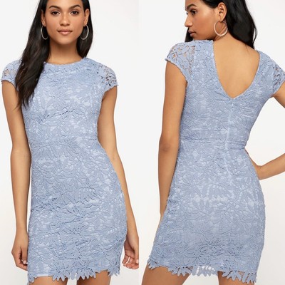 navy lace bodycon dress