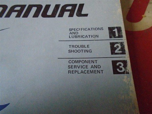 5086 Service Manual 1975 Evinrude Electric Models - Picture 2 of 11