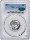 1937 Buffalo Nickel MS67+ PCGS (CAC)
