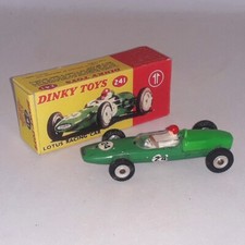 Dinky Toys GB Réf 241 Lotus Climax 2,5L F1 1963 – Vert, Avec Pilote, Quasi Neuf, Miniature Collection