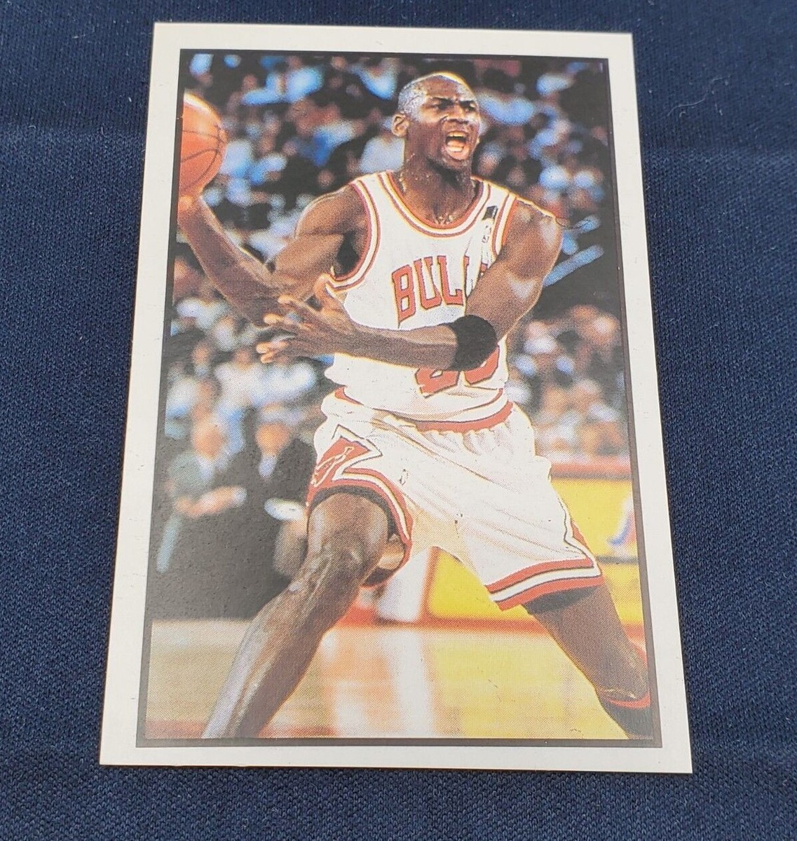 Michael Jordan 1992-93 Panini Sticker #12 NBA Chicago Bulls
