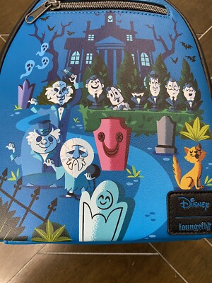 Disney Haunted Mansion Loungefly Mini Backpack Disney World  display picture 3