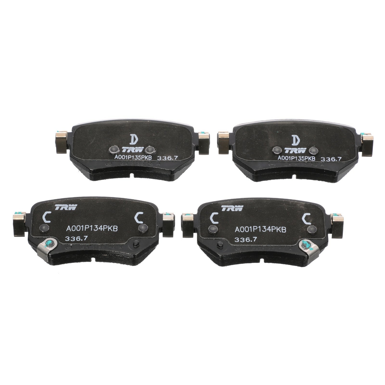 OEM NEW Mazda Rear Disc Brake Pad Set 2016 20182020 Mazda6 GMY026