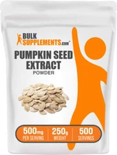 BulkSupplements Pumpkin Seed Extract Powder - 500mg per Serving 