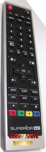 Télécommande universelle programmable PC supérieure pour 4 appareils 4 en 1 ARTICLE NEUF - Photo 2 sur 2