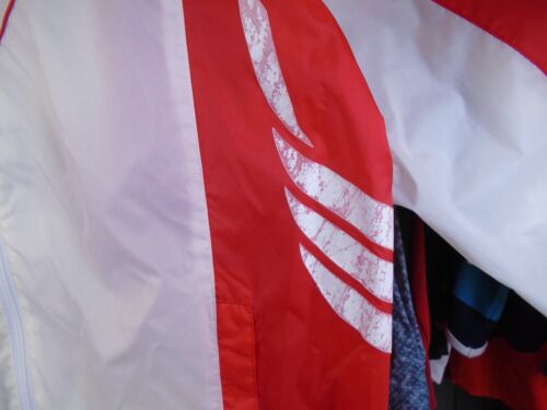 INGHILTERRA AUCKLAND 1990 GIOCHI DEL COMMONWEALTH ADIDAS SHELL TUTA GIACCA TOP LARGE - Foto 7 di 9