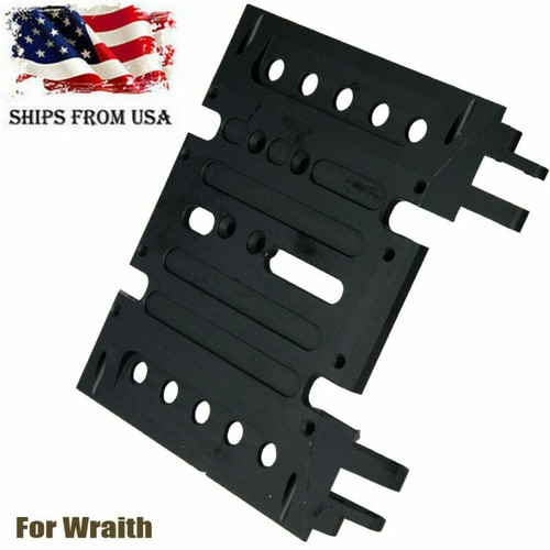 CNC Transmission Chassis Skid Plate Mount For 1:10 Axial Wraith 90018 RC Crawler - 第 1/10 張圖片
