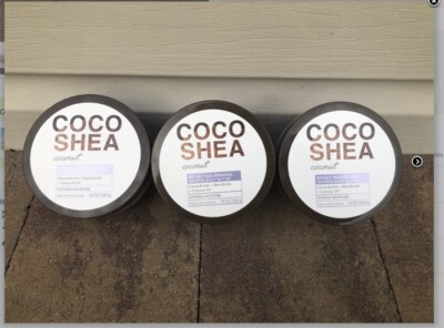 Bath Body Works Coco Shea Coconut Whipped Butter original lot 3 cocoshea