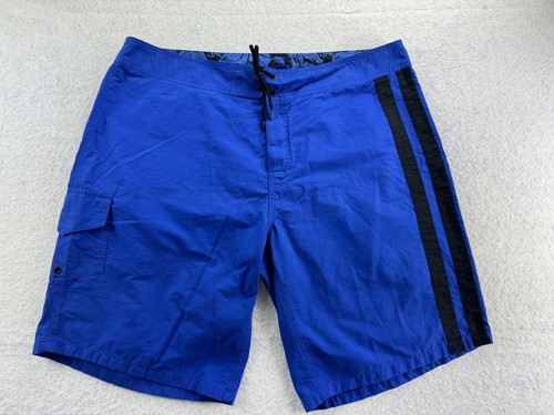 Polo Ralph Lauren Hombre Talla 38 Azul Brillante Board Shorts No Forrado Bolsillo Carga - Imagen 5 de 21
