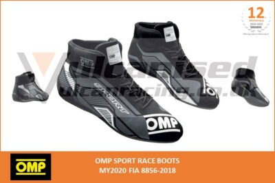 OMP Sport Rennstiefel Kart Rennen Rallye feuerfest FIA 8856-2018