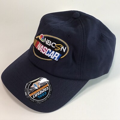 NBCSN Nascar Knit Hat Ball Cap Adjustable