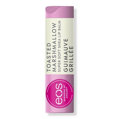 EOS superweicher 100 % natürlicher Bio-Shea-Lippenbalsam. GERÖSTETES MARSHMALLOW