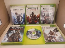 Assassin's Creed Lot 1, 2, brotherhood, black flag, revelations, rouge 6 Games