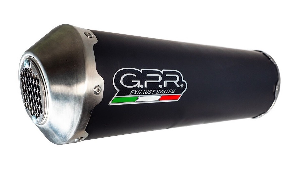 Ligne Complète D'échappement GPR Race Furore Nero Pour Vespa 125 GTS/GTV/Super (06/2016) - Neuf