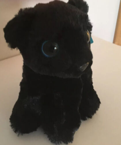 Fiesta toy Black Panther Plush. 8" High, 12" Long. Very Soft. New Unused - Picture 2 of 2