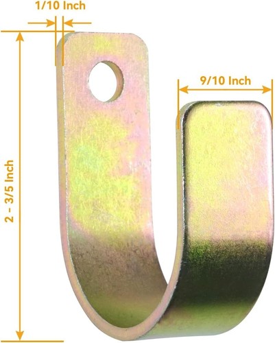 Efficient Blue Lockable Gate Latch for Farm Gates - Fits 1-5/8" to 2" Tubes - Picture 7 of 11