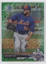 2017 Bowman Chrome Prospects Green Shimmer Refractor 65/99 Anthony Kay 0ja2