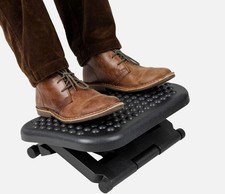 Mind Reader Adjustable Footrest Under Desk Ti...