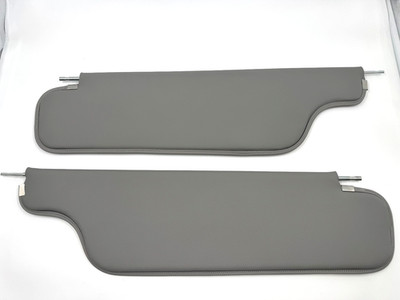 Light Gray Sunvisor Set for 66-70 Oldsmobile Delta 88 2dr Hardtop