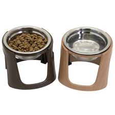 SportPet Designs Stainless Steel Bowls with Stands