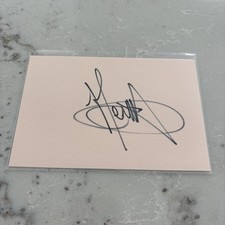 Michael Damian American actor and singer Signed Autograph Card  ACEP716