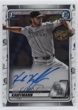 2020 Bowman Chrome Prospect Auto Karl Kauffmann #CPA-KK Auto 9x7