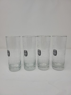 JACK DANIELS 10 Oz Highball Etched Glass Old No 7 BARRELS Tenn. Whiskey Set Of 4