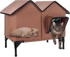 Outdoor Cat House Weatherproof Insulated Cat Houses for Outdoor Cats Large