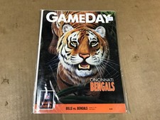 Vintage NFL Gameday Program - Bills Vs. Bengals - October 21, 1991