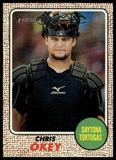 2017 Topps Heritage Minor League Chris Okey #78