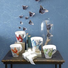 Villeroy & Boch New Wave Caffè Animals of the World Braunwangensittich Porzellan