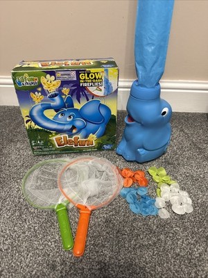Hasbro Elefun Glow In The Dark Glühwürmchen Spiel (2012) funktionstüchtig 2 Spieler Spiel