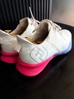 FootJoy FJ Fuel 55455 Mens Size 9.5 Waterproof Spikeless Golf Shoes White Pink — photo 7