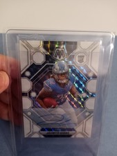 2023 Panini Mosaic White Autograph Prizm JAHMYR GIBBS /25 SHARP SUPER RARE RC