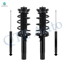 Front Complete Strut-Rear Shock For 2011-2014 Volkswagen Jetta, TDI, Base, SE