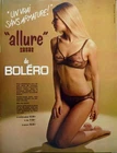 1 PAGE 1970 FRENCH CLIPPING_BRA Bolero ADVERT/ LINGERIE Women underwear